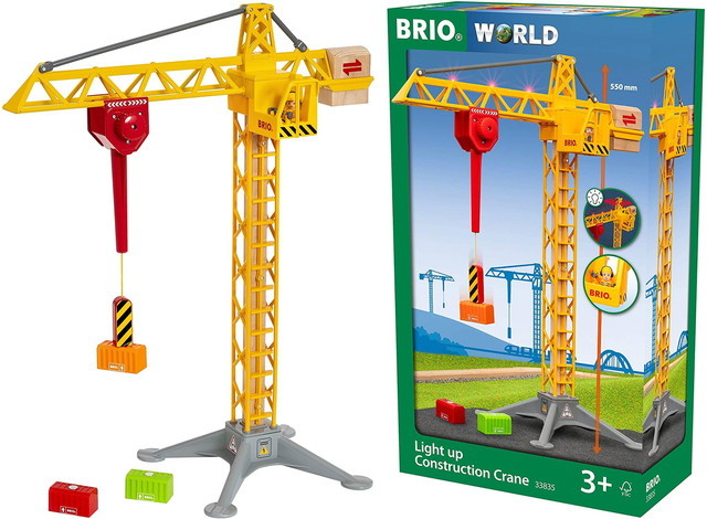 ライト付大型クレーン 33835 BRIO ブリオ 送料無料 新品 | www