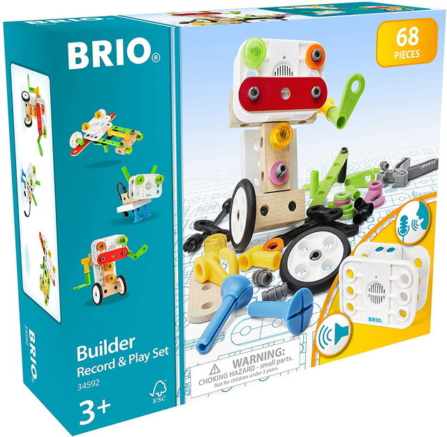 ビルダー　ビルダーレコード＆プレイセット　34592　BRIO ブリオ 知育玩具　送料無料 新品_画像3