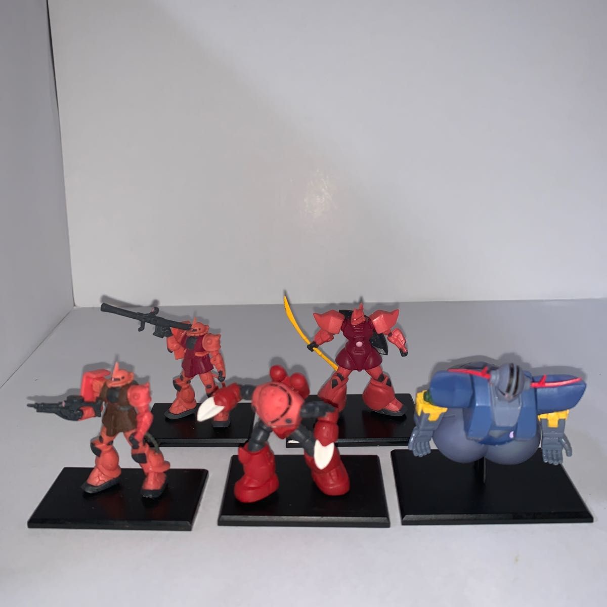 【着後レビューで 送料無料】 ガンダムコレクション シャア専用 ザク ズゴック ゲルググ その他