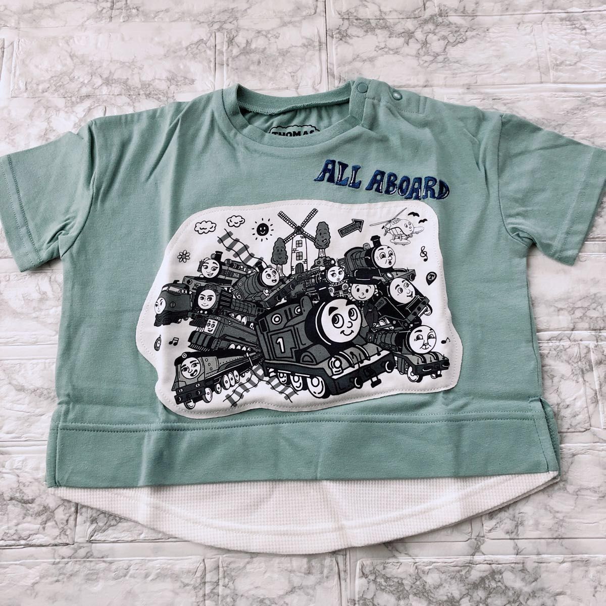 きかんしゃトーマス 半袖 80㎝ 2枚セット ゴードン トーマス tシャツ コラボレイヤード風tシャツ チャオパニックティピー|PayPayフリマ トーマス Tシャツ 3枚セット タグ付き 新品未使用