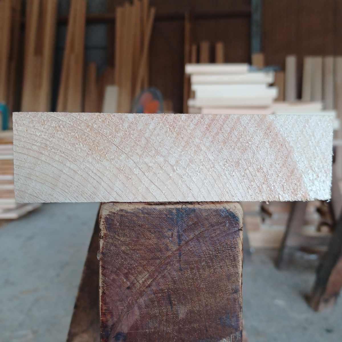 角材-628【37×13.3×3.6cm】 国産ひのき　角材　彫刻用木材　一枚板 桧 檜 DIY