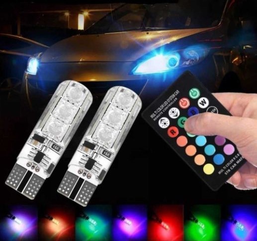 RGB マジックランプ T10 リモコン付き＆USB型LEDイルミライトの画像4