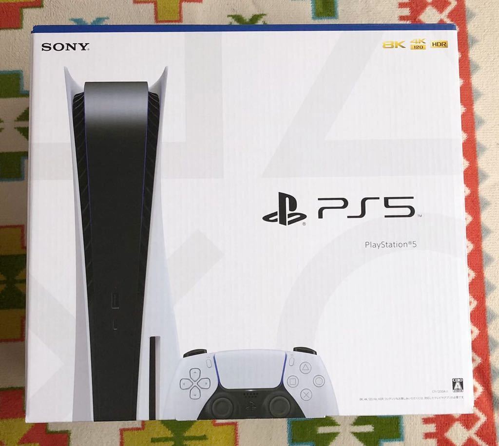 新品未使用 SONY PlayStation 5 ディスクドライブ搭載モデル ps5本体