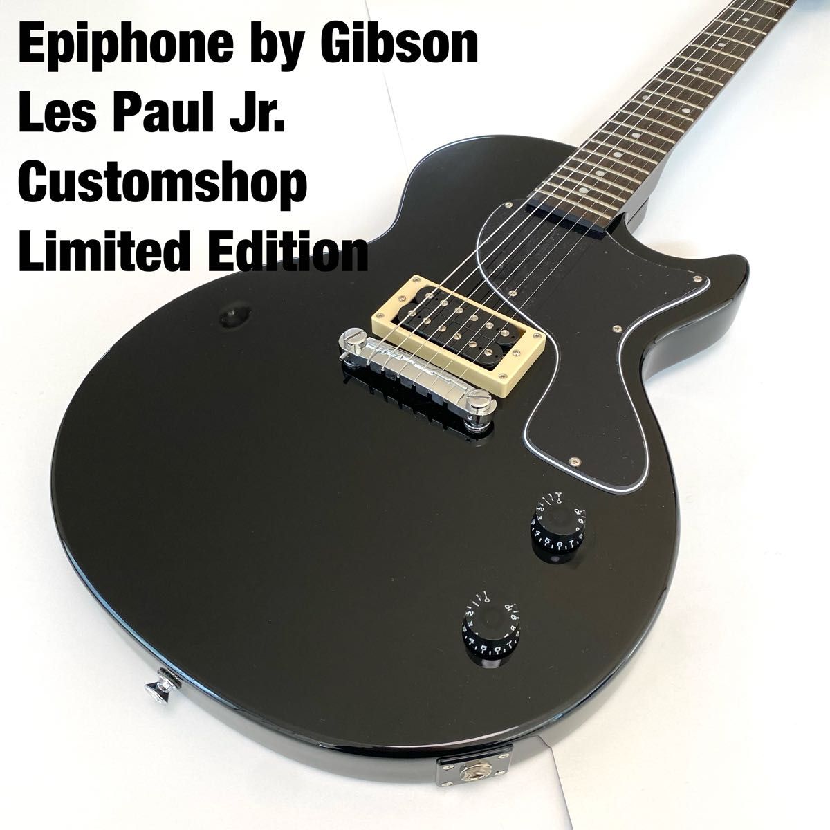 極美品☆Epiphone by Gibson レスポールJr. カスタムショップ-