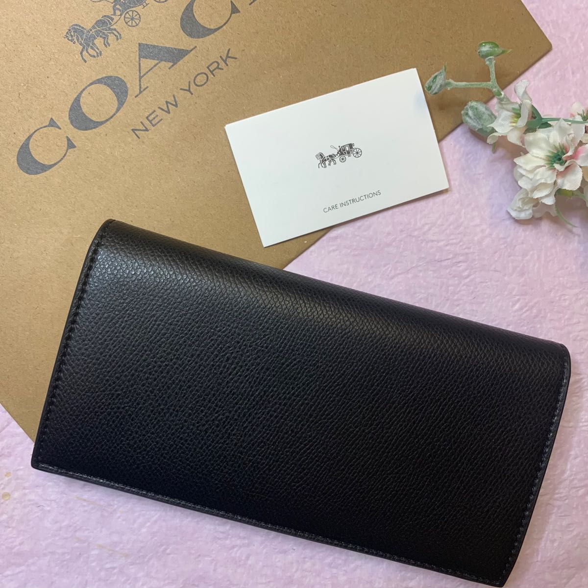 全商品オープニング価格 特別価格】 COACH コーチ 二つ折り長財布