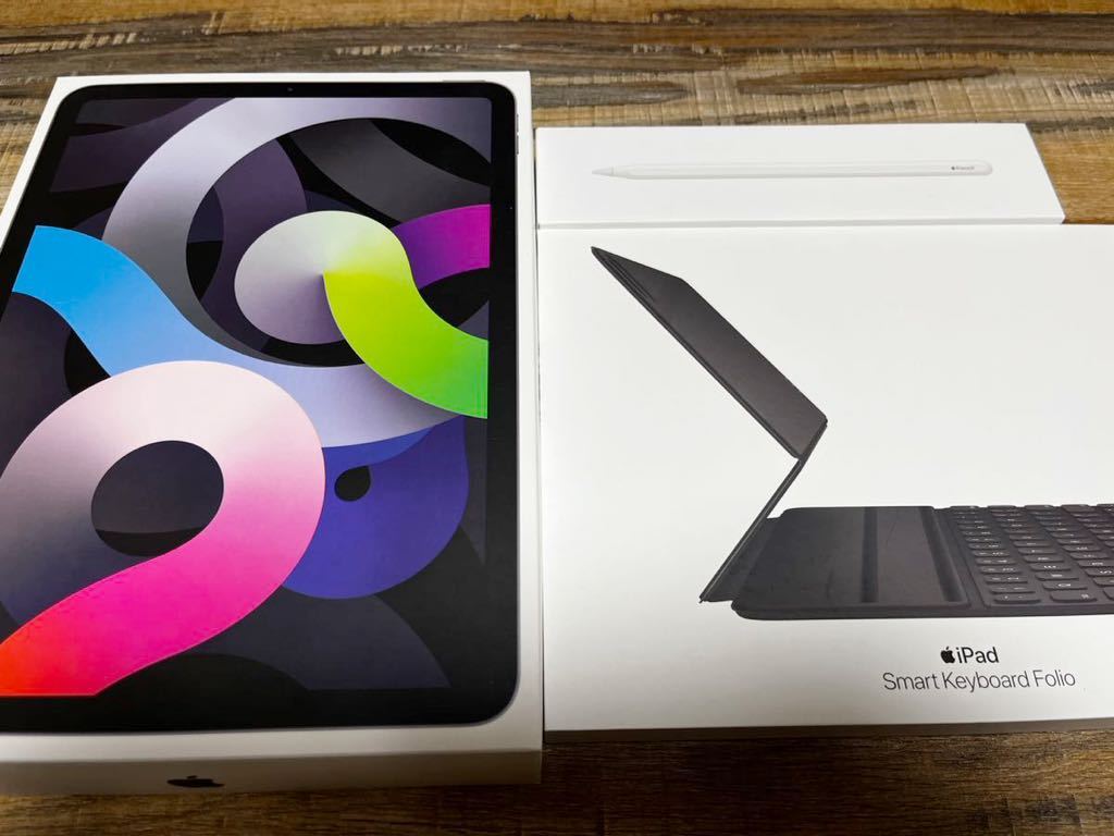 iPad Air 64GB SIMフリー スマートキーボードフォリオ-