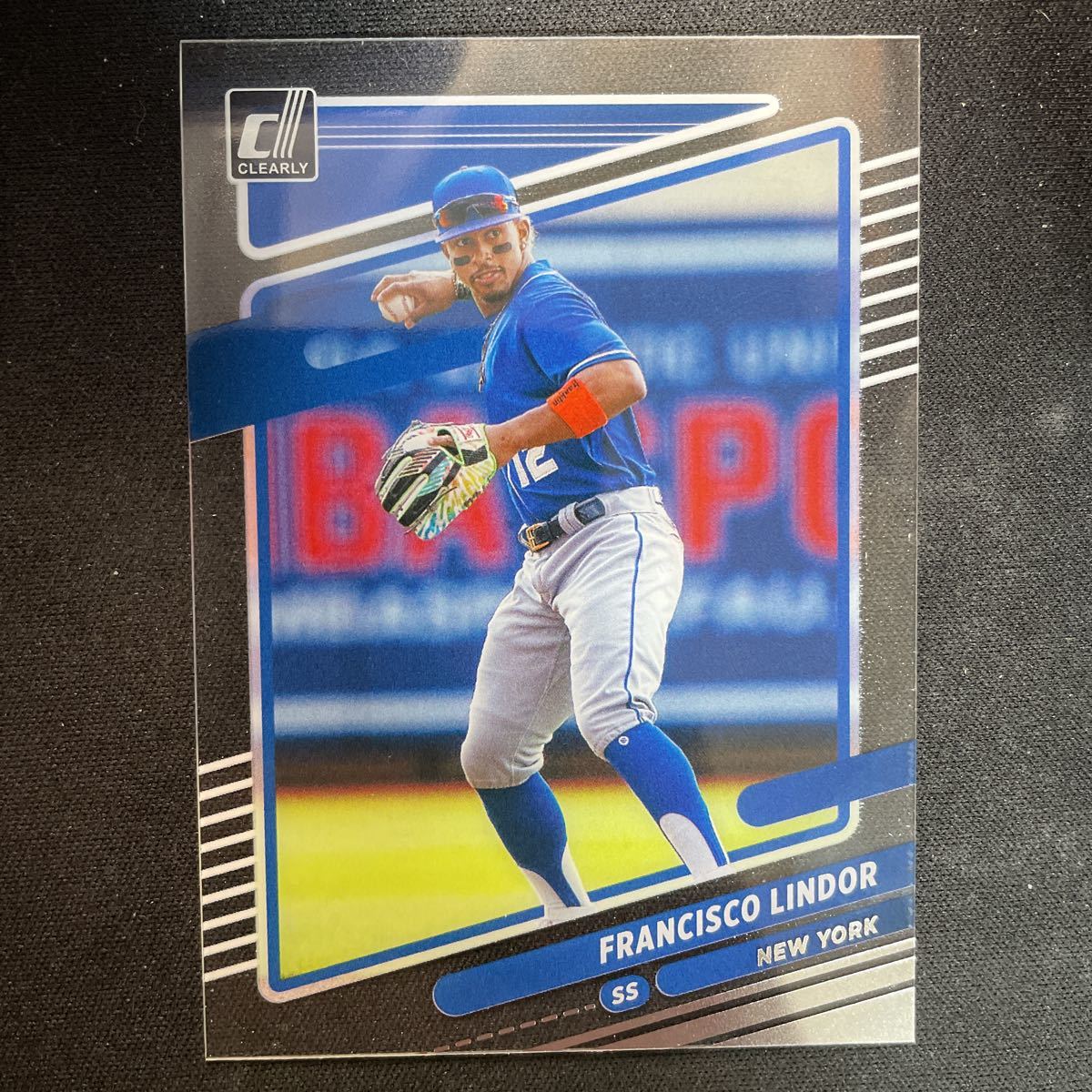 Panini Chronicles 2021 Francisco Lindor Clearly donruss_画像1