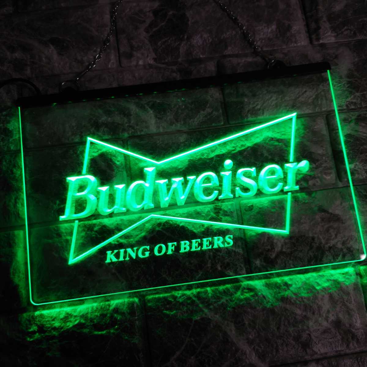 No NE5G 送料無料 バドワイザー ビール LED ネオン 看板 Budweiser