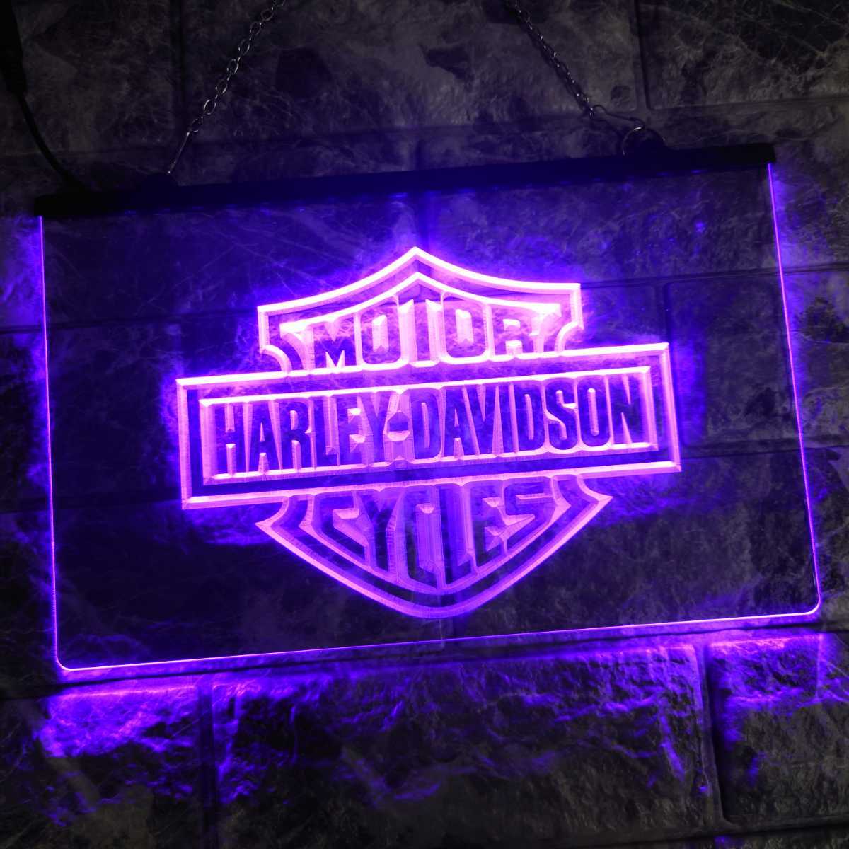 優れた品質 ネオンサイン HARLEY DAVIDSON ネオン管 ハーレー 照明