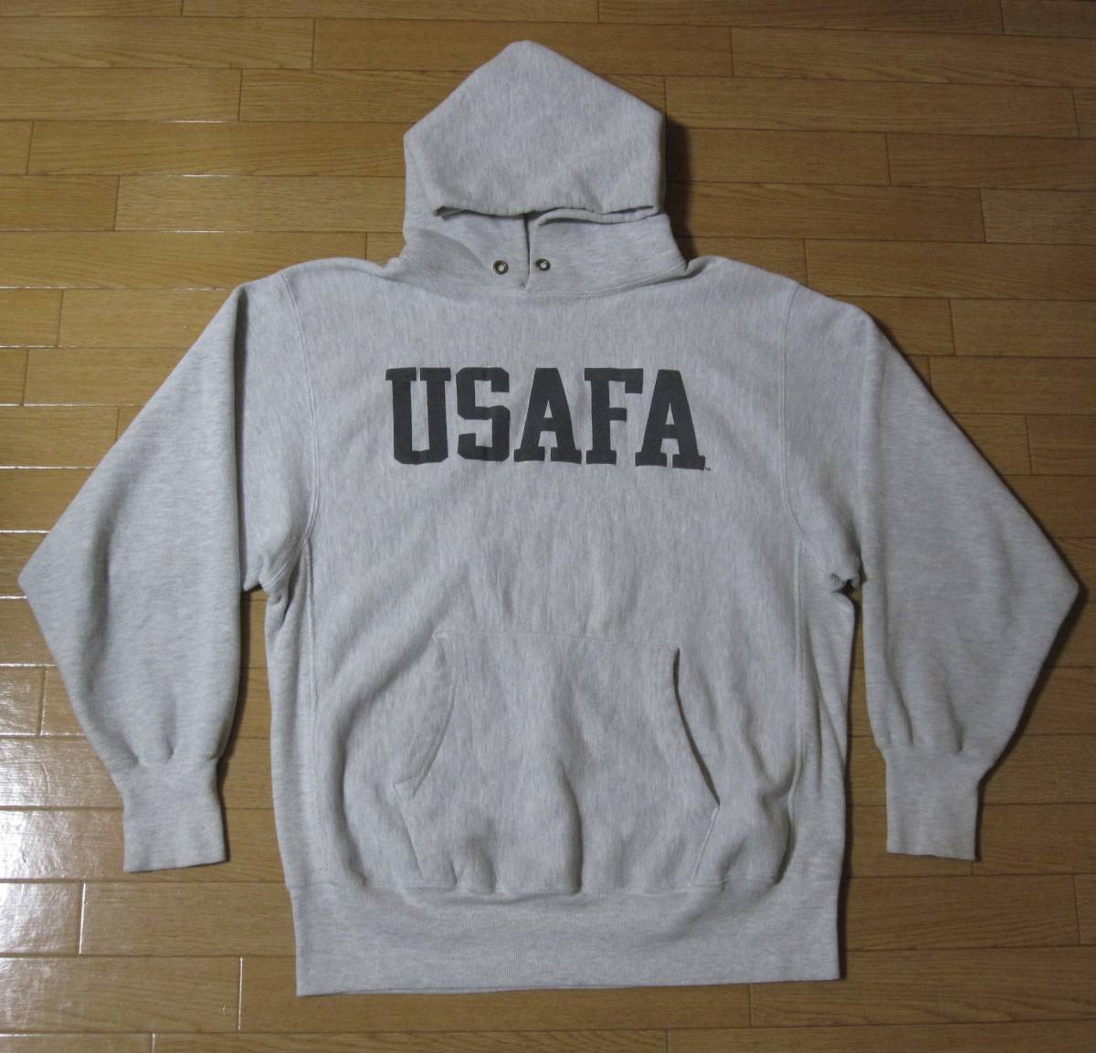 ☆ 90s チャンピオン USAFA リバースウィーブ パーカー (XL