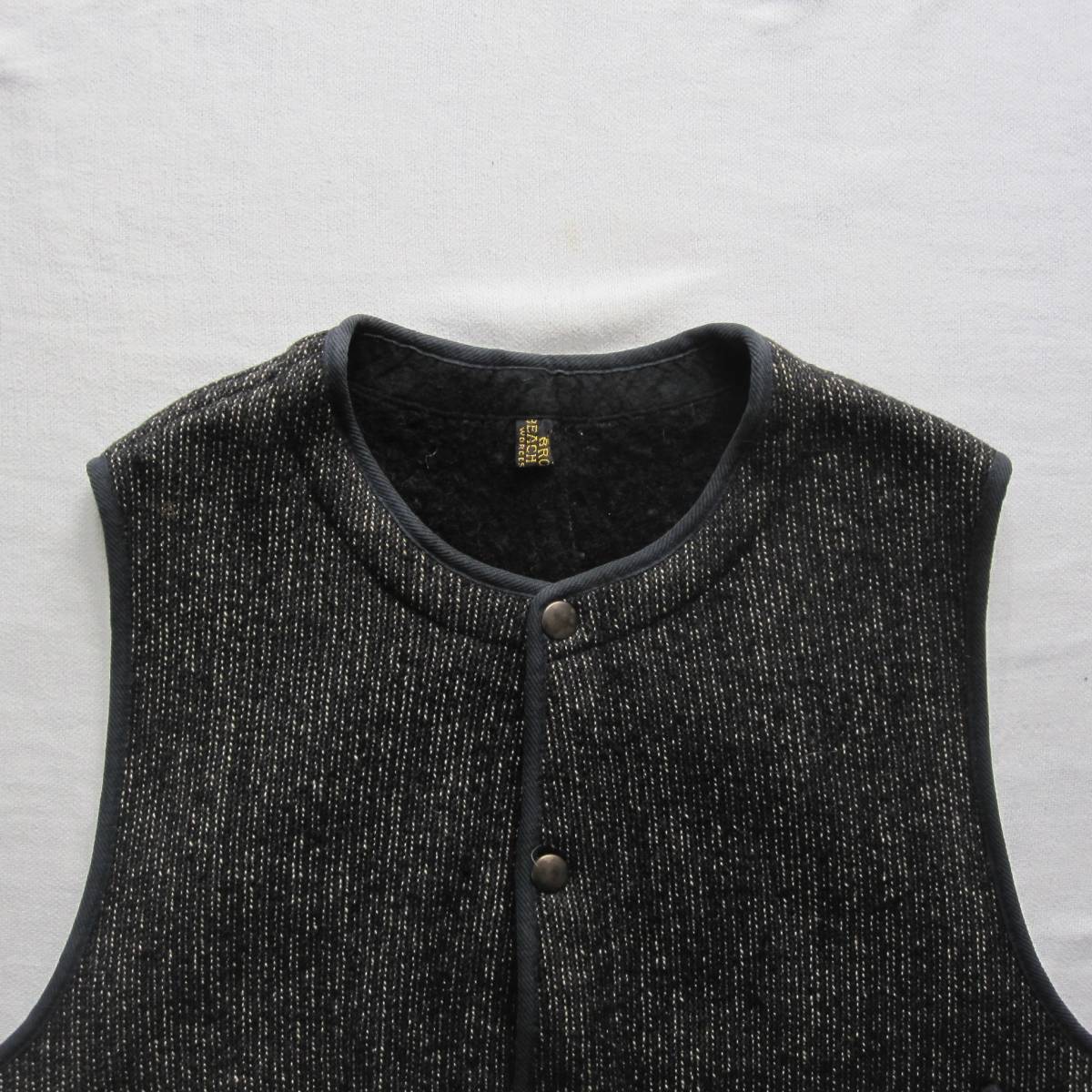 ☆ ビンテージ 30s ブラウンズ ビーチベスト / ブラウンズビーチ / Brown's Beach Vest / 20s 1930s 40s / ビーチジャケット / _画像3