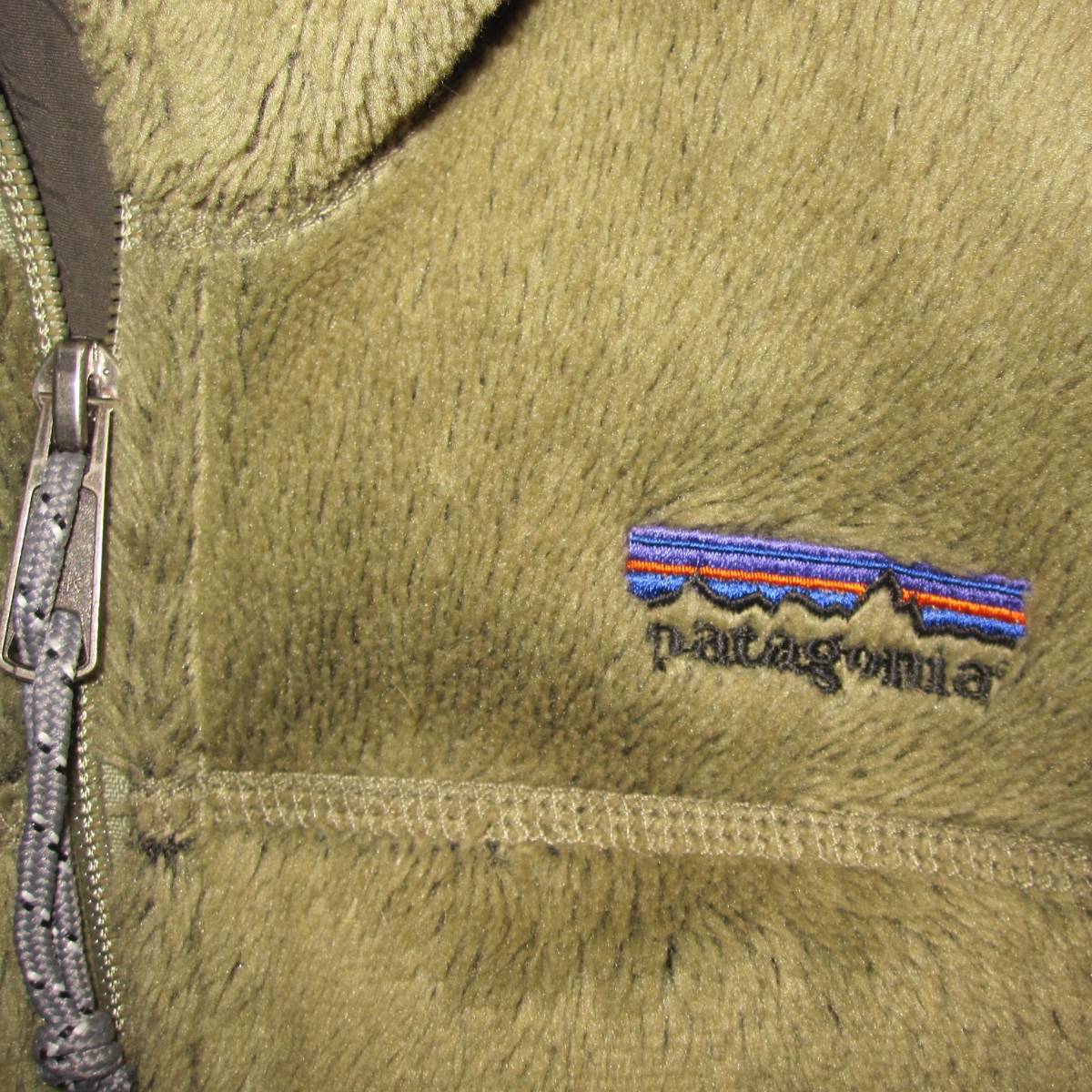 高評価なギフト / patagonia / フィールドグリーン 2001年 (M) ベスト