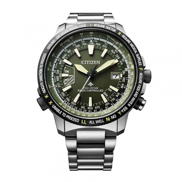 シチズン CITIZEN プロマスター SKY CB0206-86X カーキ文字盤 新品 腕時計 メンズ_画像4