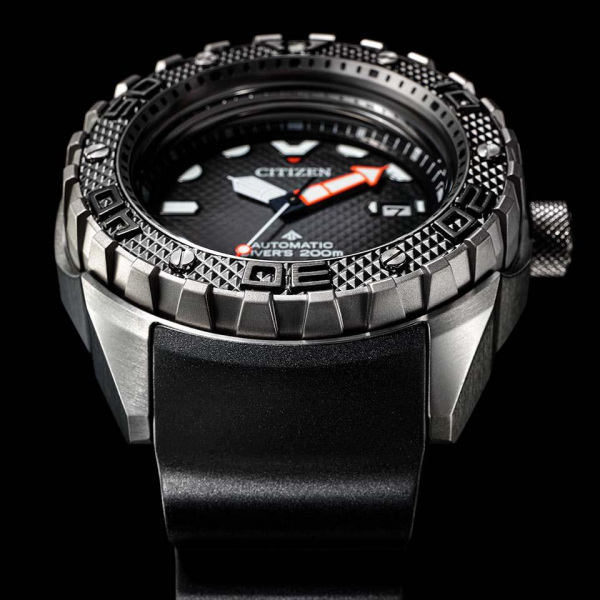 シチズン CITIZEN プロマスター マリン NB6004-08E ブラック文字盤 新品 腕時計 メンズ_画像5