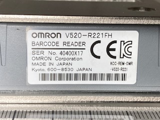 OMRON V520-R221FH BARCODE READER オムロン 固定型バーコードリーダー