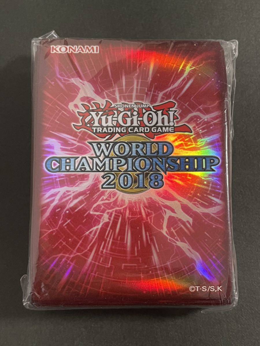 未開封 遊戯王 wcs2018 スリーブ 未開封 100枚セット www