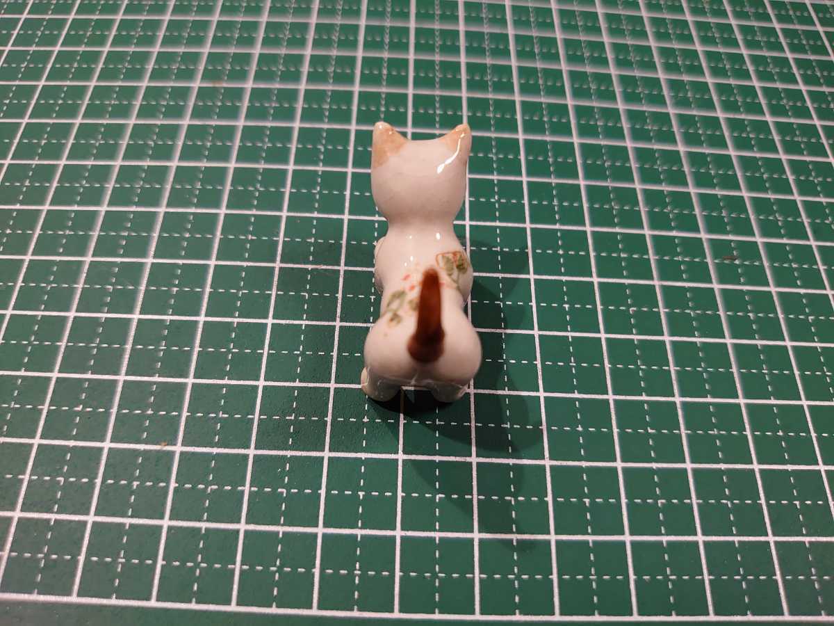 ●陶器製の小さな猫の置物_画像4