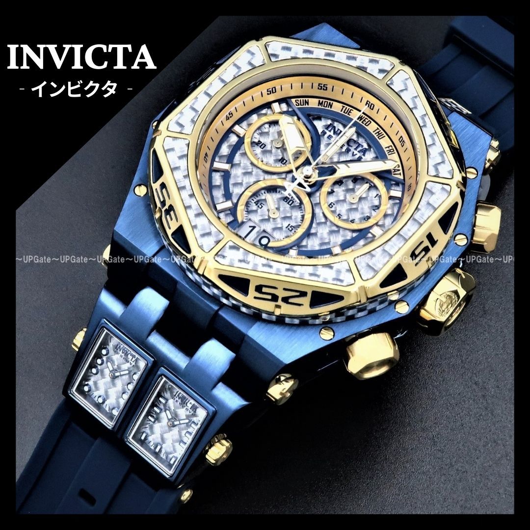 斬新デザイン★Carbon Hawk INVICTA Reserve 38892 インビクタ　リザーブ