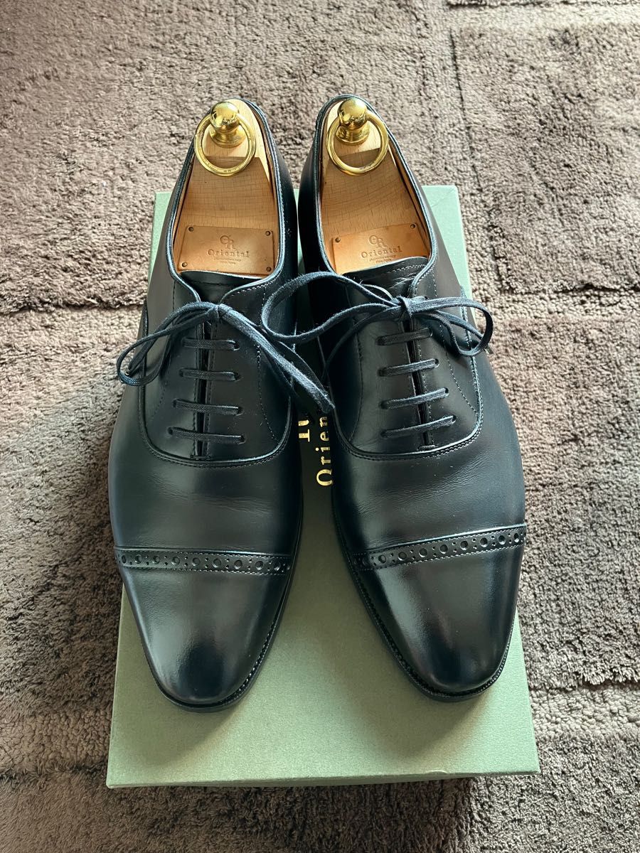 オリエンタル パンチドキャップトゥ oriental shoe maker 6 オリエンタル パンチドキャップトゥ oriental shoe maker 6