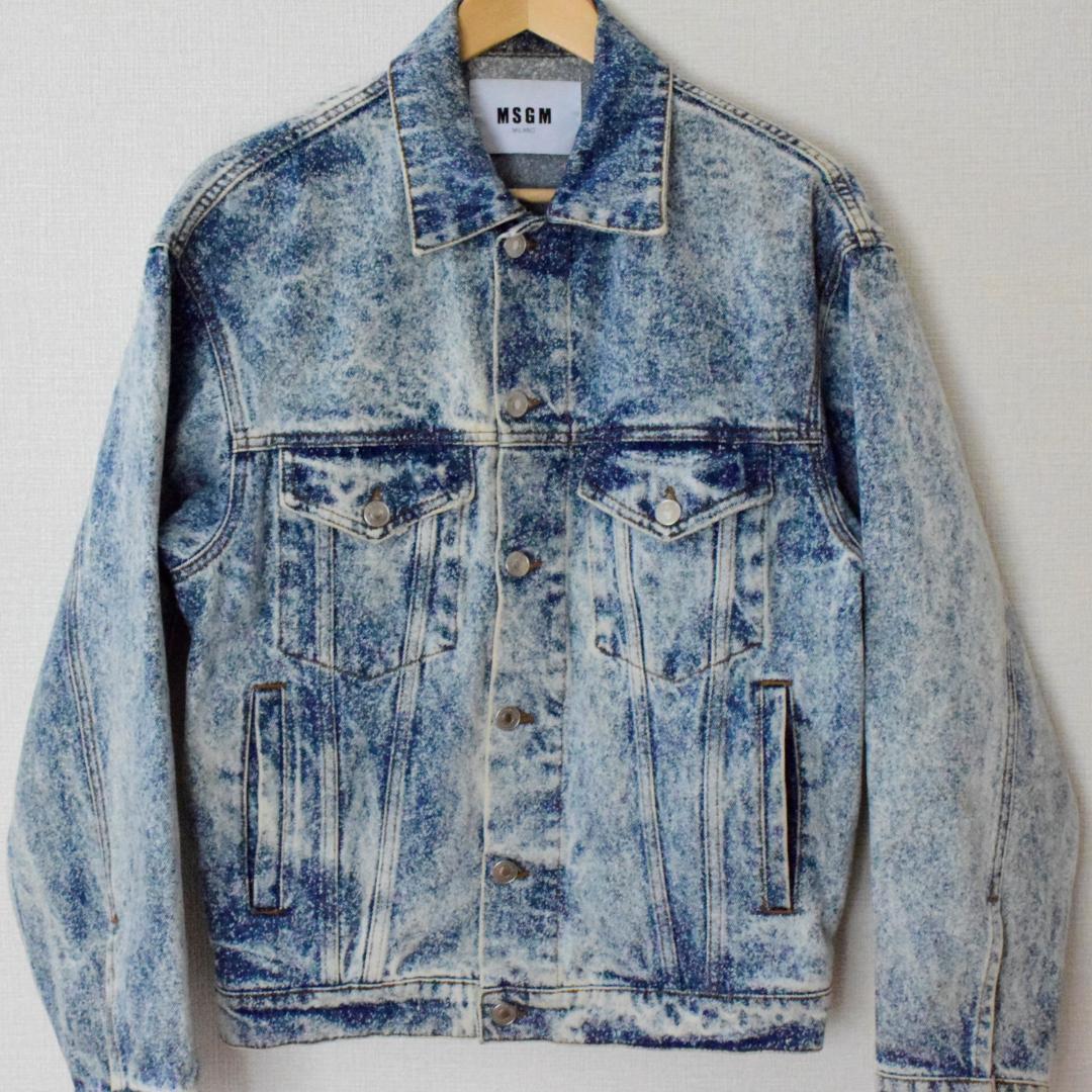 サイズ MSGM - MSGM エムエスジーエム デニムジャケットの通販 by