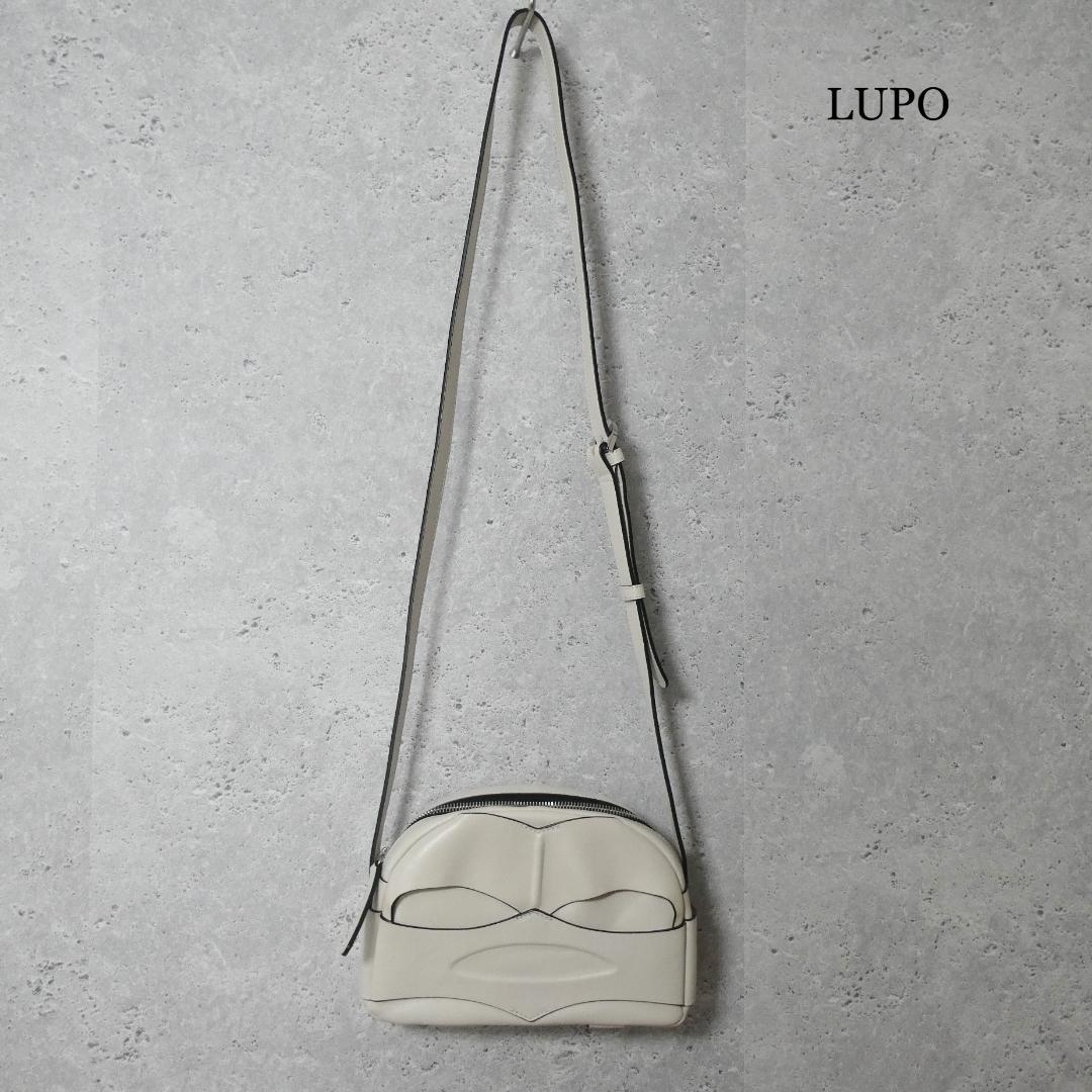 特別セーフ 2WAY ショルダー2本付き レザー ルポ LUPO 美品 ショルダー