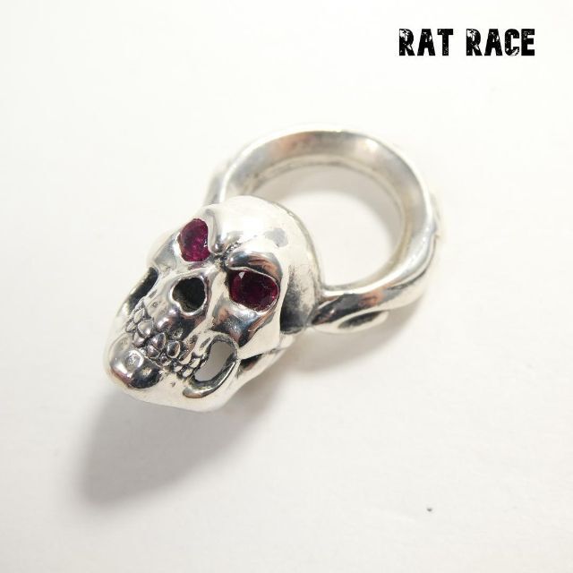 1年保証』 ラットレース Race Rat 良品 ルビー A1740 シルバー