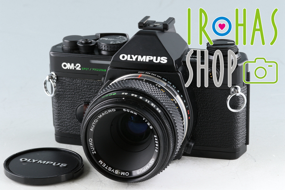 Olympus OM-2 + OM-System Zuiko Auto-Macro 50mm F/3.5 Lens #45584D5 - 0