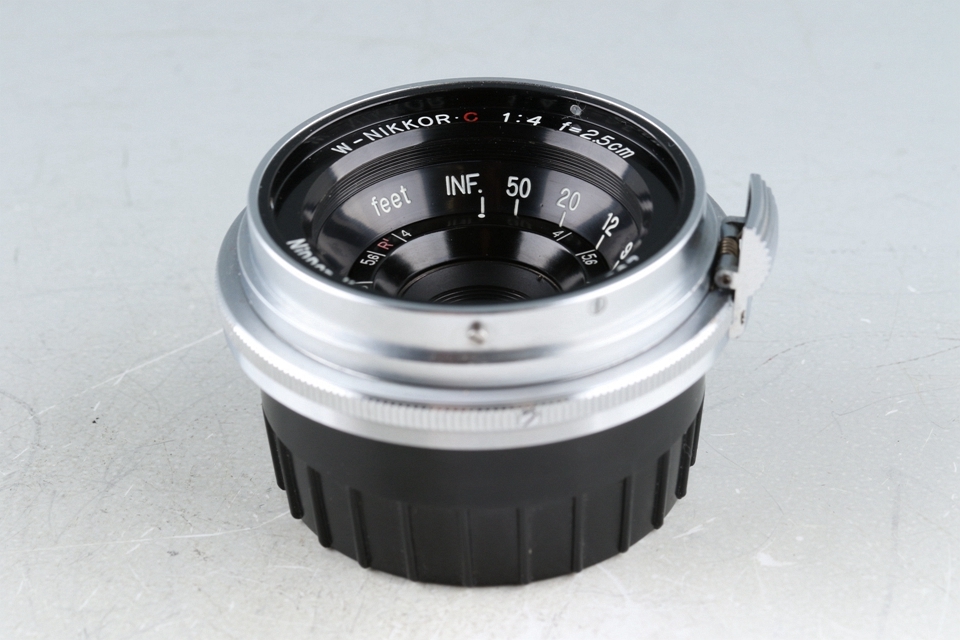 Nikon W-Nikkor C 25mm F/4 Lens for Nikon S + 25mm Finder #45591H32_画像2