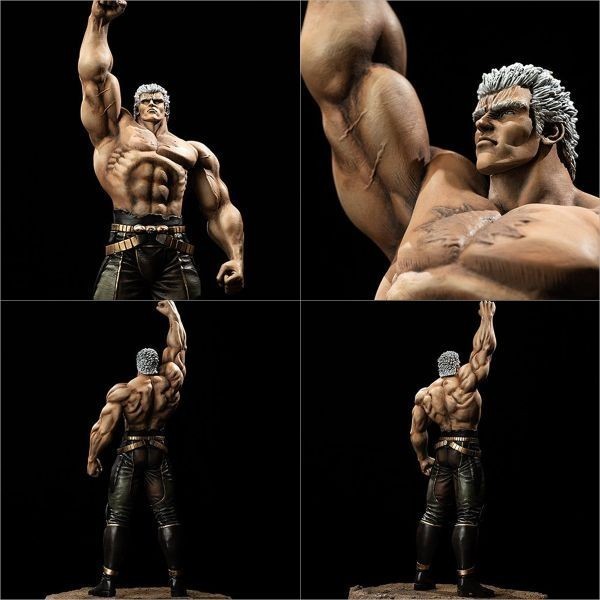 [ new goods unopened domestic regular goods ] Raoh . heaven ver. original work color Ken, the Great Bear Fist resin cast made spiceseed spice si-do figure 