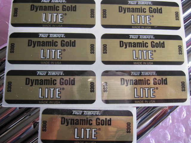 未使用■税込■ S400 【7本組】37.5～40.5インチ ≪ Dynalite Gold ≫ ダイナライトゴールド_画像2
