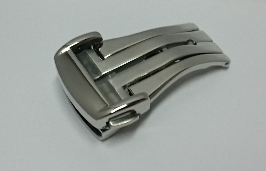 [18mm] stainless steel D buckle polish gloss having .2. breaking type 