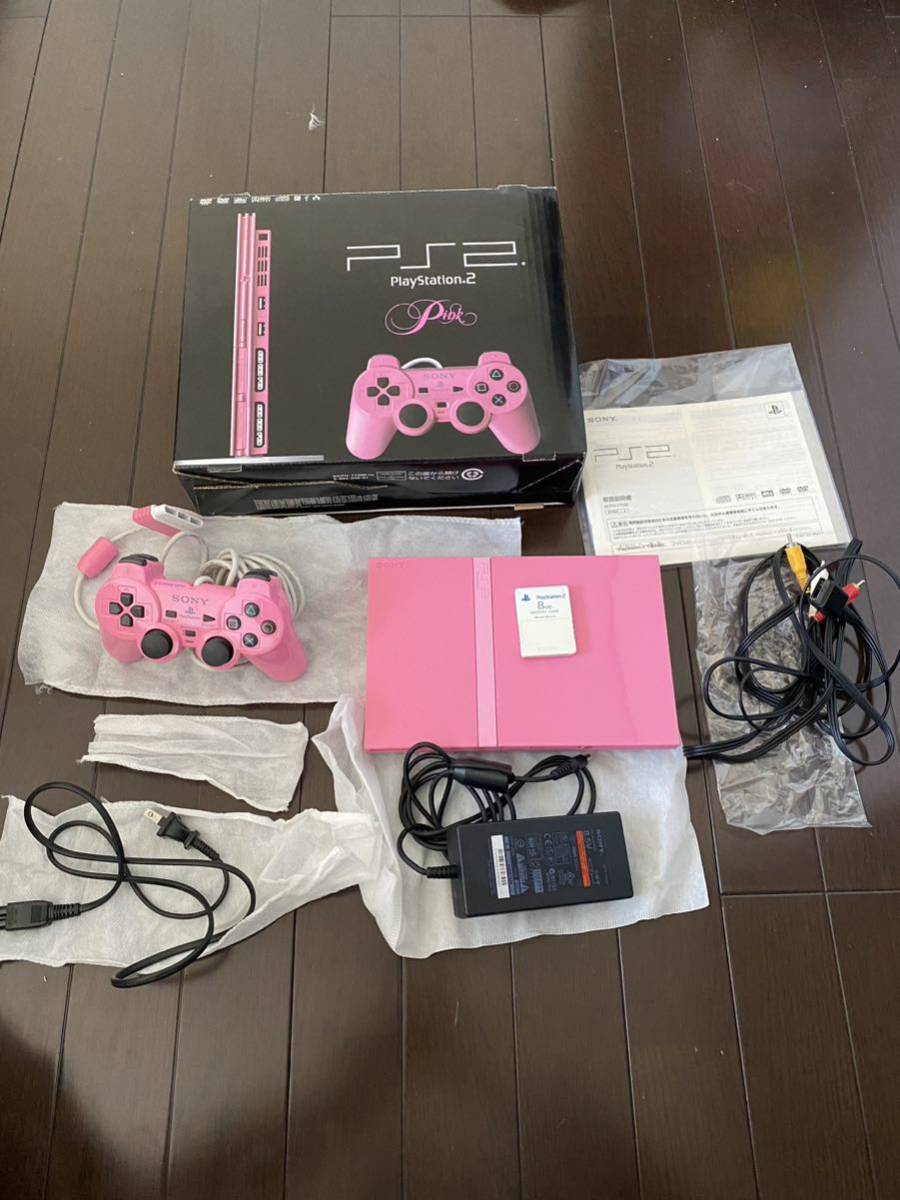 激安セール PS2 本体 ピンク SCPH-77000PK 即日発送! 家庭用ゲーム