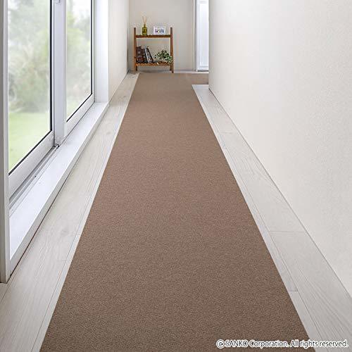  sun ko-. under bed long mat kitchen mat carpet is . water deodorization made in Japan 60×400cm Brown Flat type .. only adsorption 