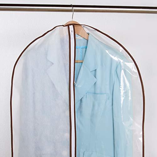  Astro clothes cover white front surface half minute transparent 20 sheets set ( Short size 15 sheets + long size 5 sheets ) non-woven Western-style clothes cover fastener type bottom .. type 