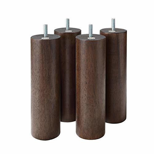  Muji Ryohin wooden legs *20cm/ Brown (M8) 4 pcs set 02529437