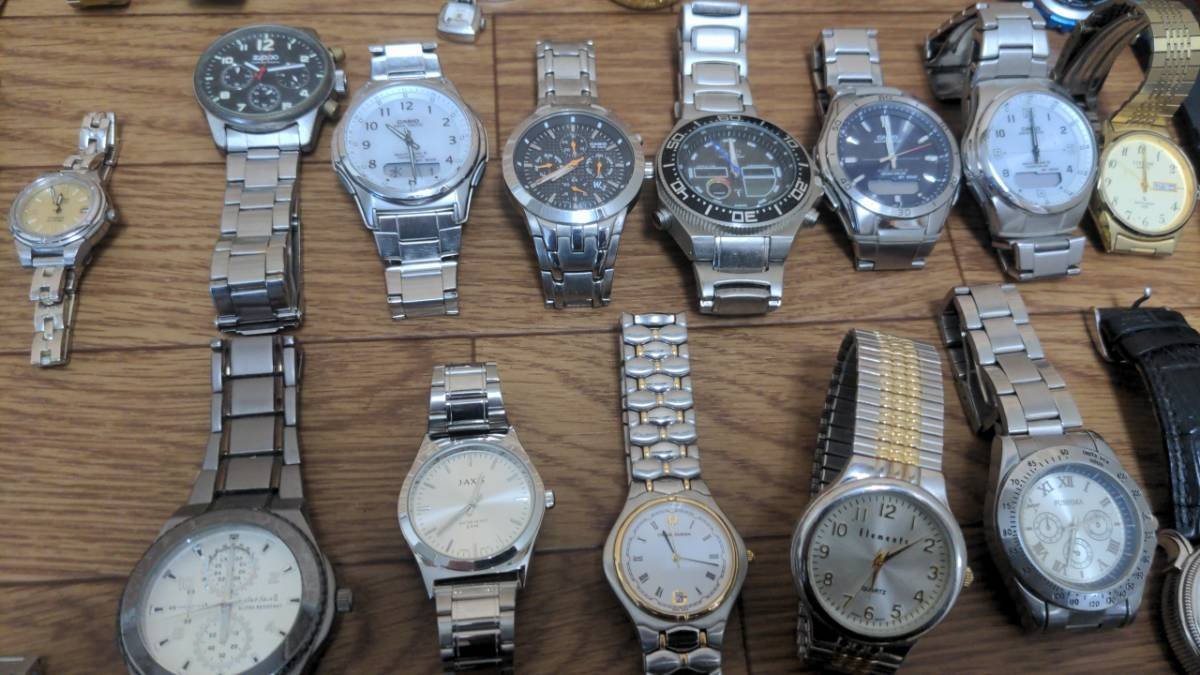 ＜206Y60＞腕時計 メンズ/レディース 合計57本（約3.5kg）SEIKO/CITIZEN/CASIO 等 まとめて ジャンク扱い品の画像8