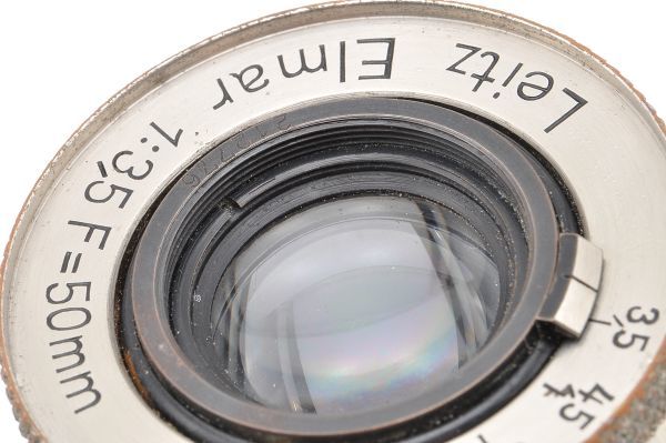 人気の福袋 驚きの安さ 新品、未使用 Leica Nickel Elmar 50mm F3.5