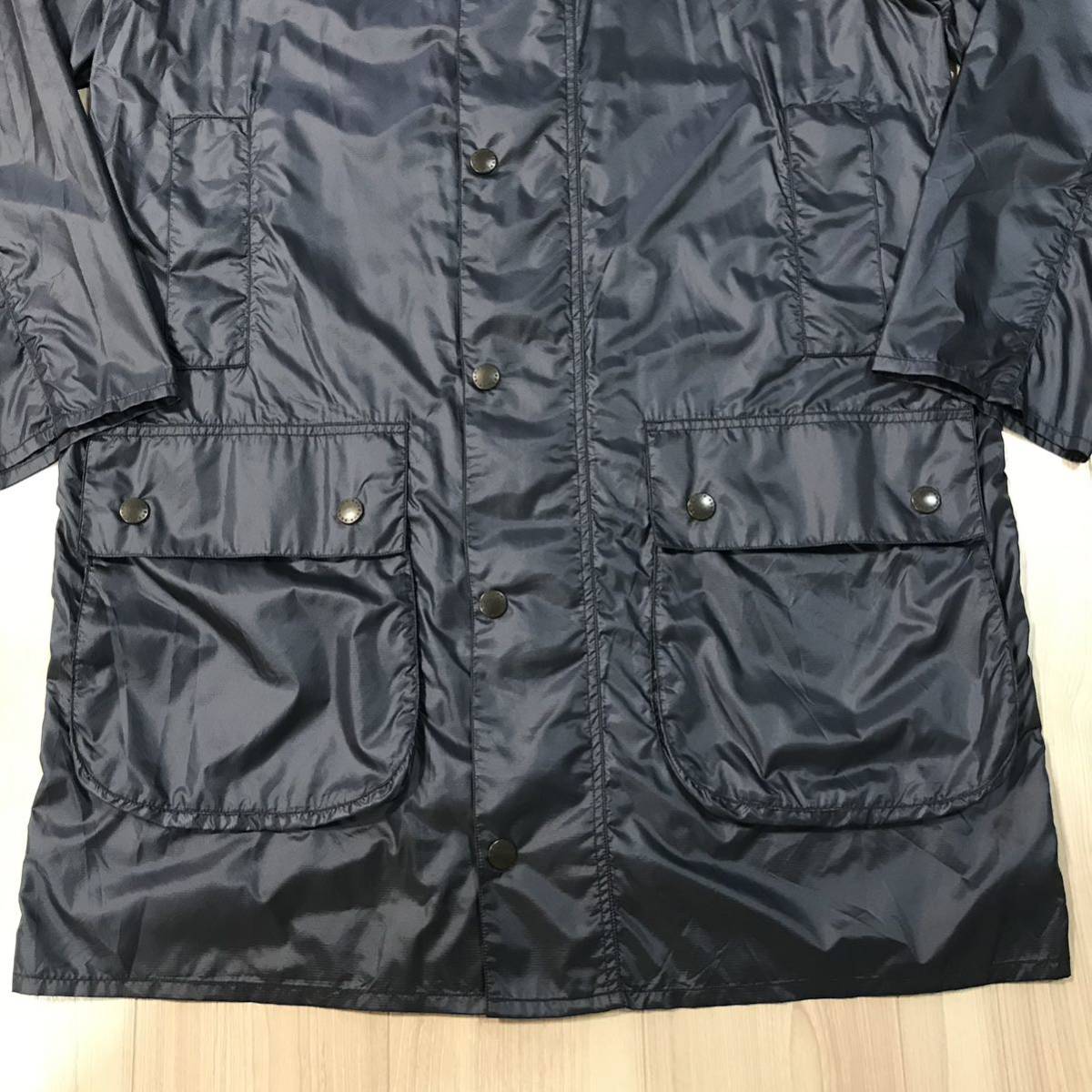 未使用Barbour BORDER navy SHIPS 別注 バブアー ボーダー 未使用Barbour BORDER navy SHIPS 別注 バブアー ボーダー