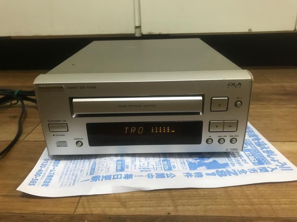 ONKYO C-705X CDプレーヤー CDデッキ