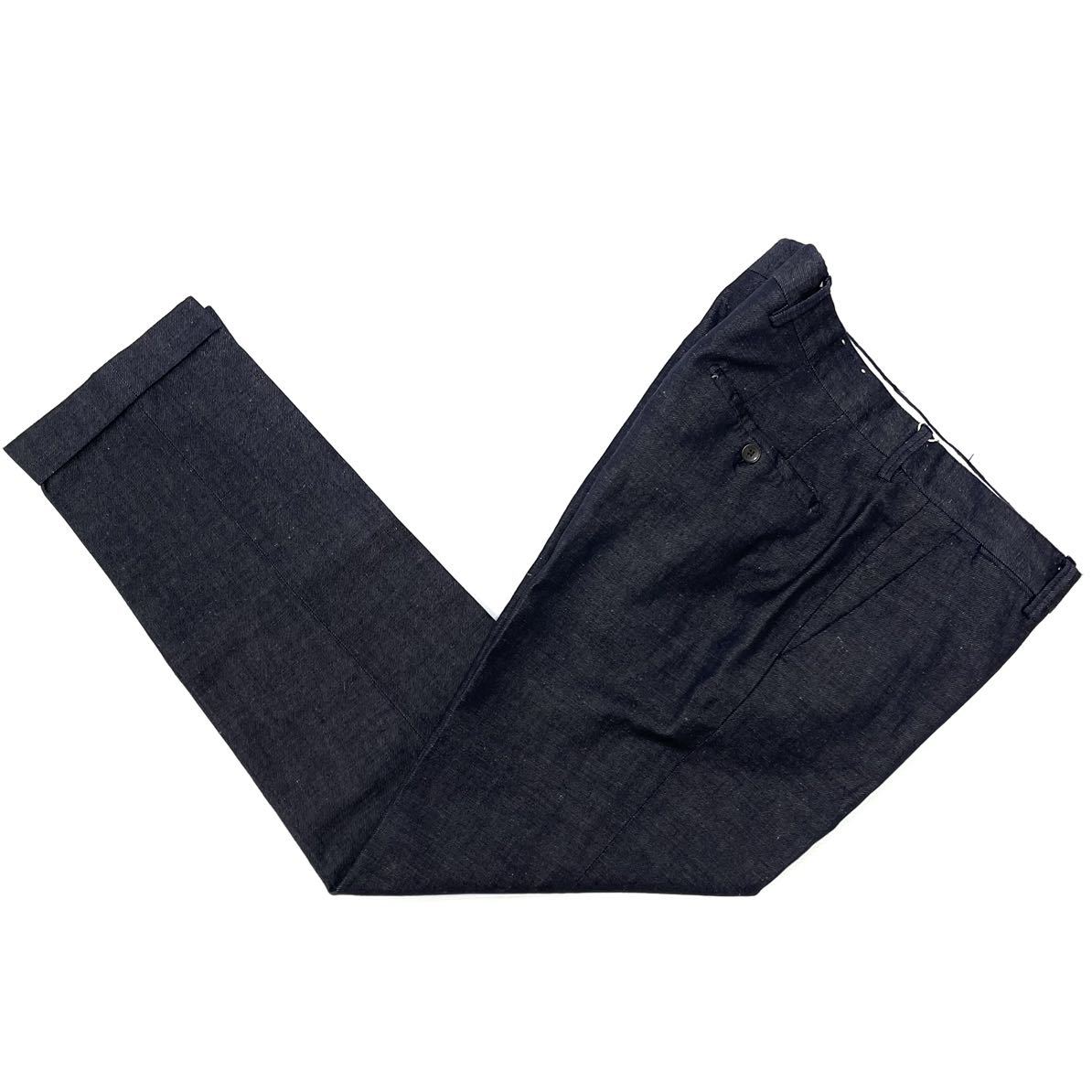 送料無料 新品【BRIGLIA 1949 ブリリア デニム調 パンツ】