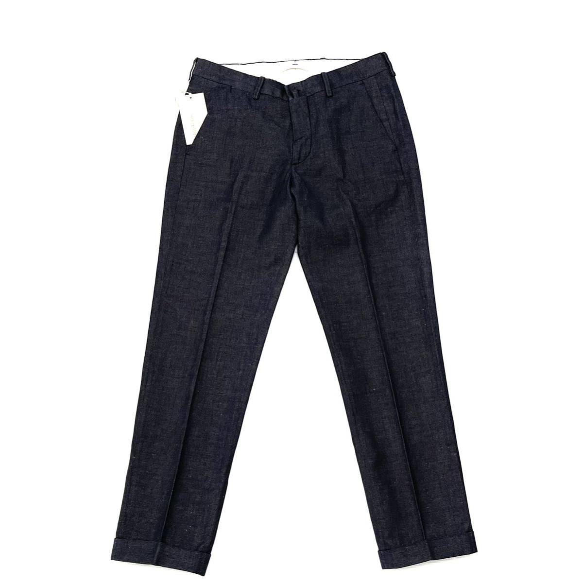 送料無料 新品【BRIGLIA 1949 ブリリア デニム調 パンツ】 8