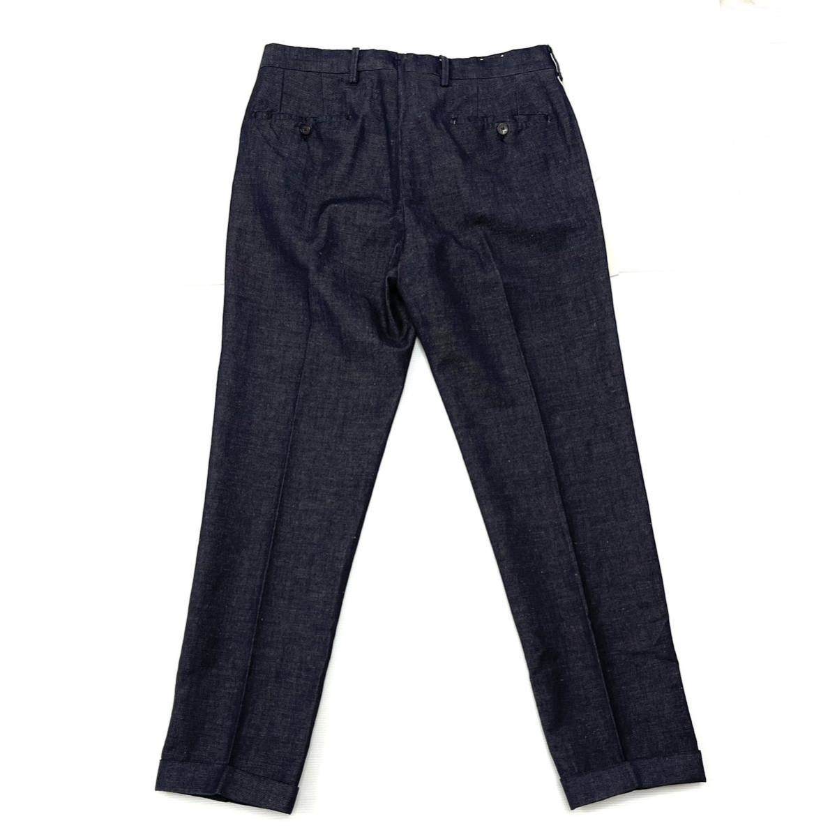 送料無料 新品【BRIGLIA 1949 ブリリア デニム調 パンツ】 9