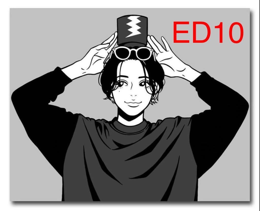 ED10】Hime aobouzu シルクスクリーン 「All the flowers of all the