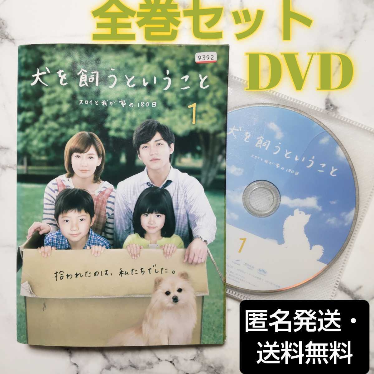 錦戸亮『犬を飼うということ スカイと我が家の180日』レンタル落ちDVD★全巻