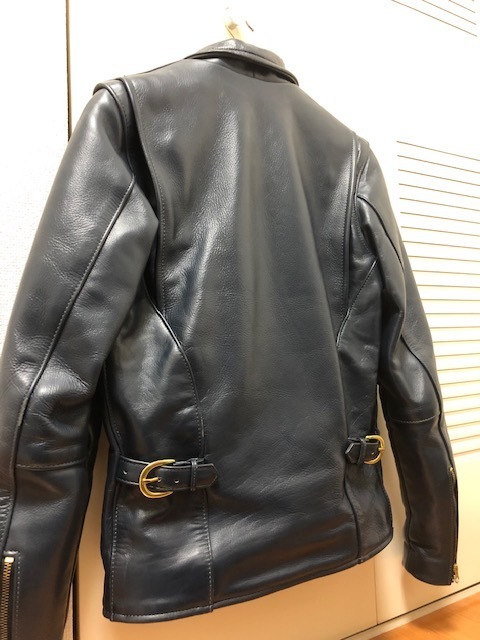 ヤフオク! - 【美品】希少 ネイビー Vanson バンソン シング...
