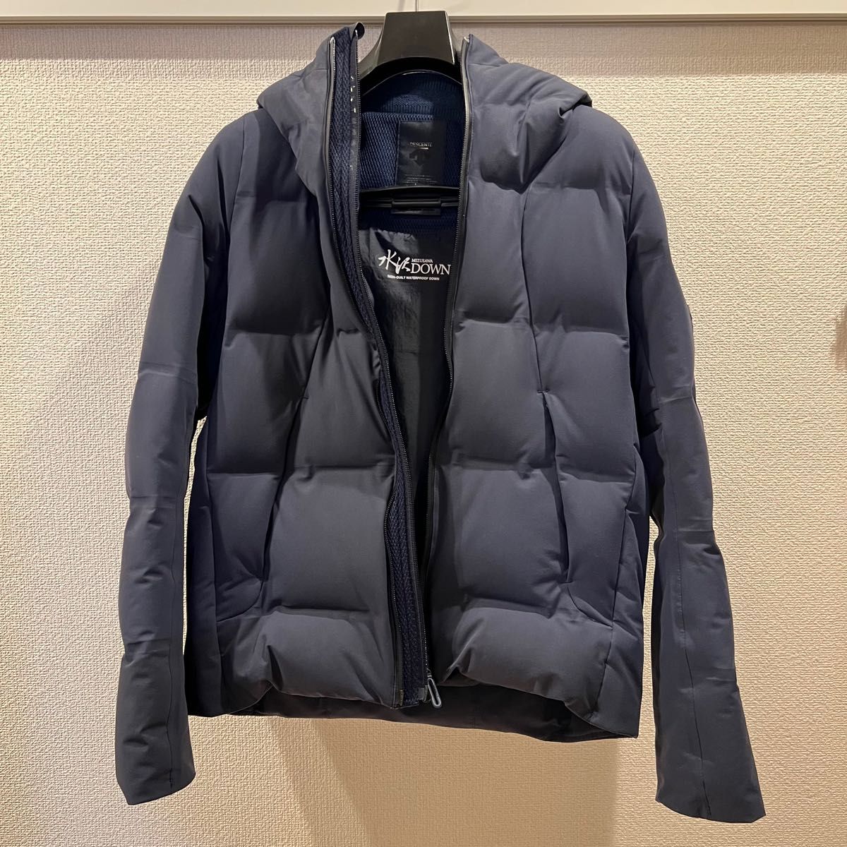 デサント DESCENTE オルテライン 水沢ダウン シャトル SHUTTLE ネイビー Sサイズ