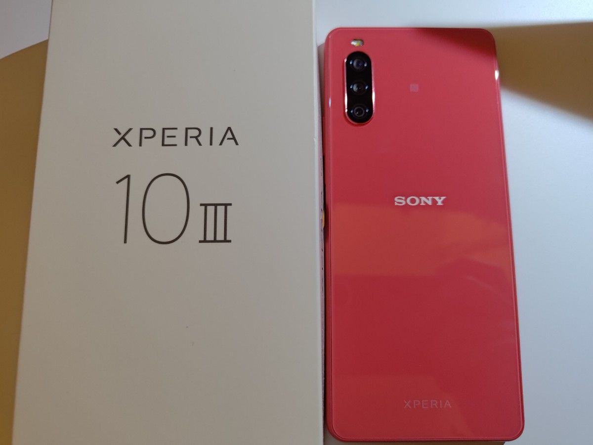 難あり】Xperia 10 III Y mobile ピンク ワイモバイル版 SIMフリー