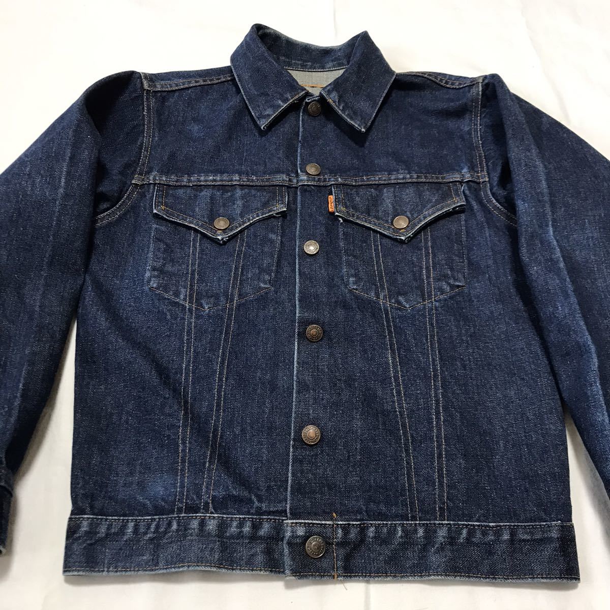 60s LEVI'S 70705-0217 BigE デニム ジャケット 16 ビンテージ 60s LEVI'S 70705-0217 BigE デニム ジャケット 16 ビンテージ