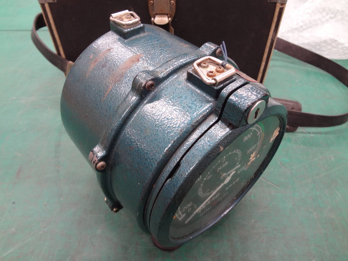 最先端 ○矢崎計器 自記圧力計 ガス測定器 R1200-24M YAZAKI