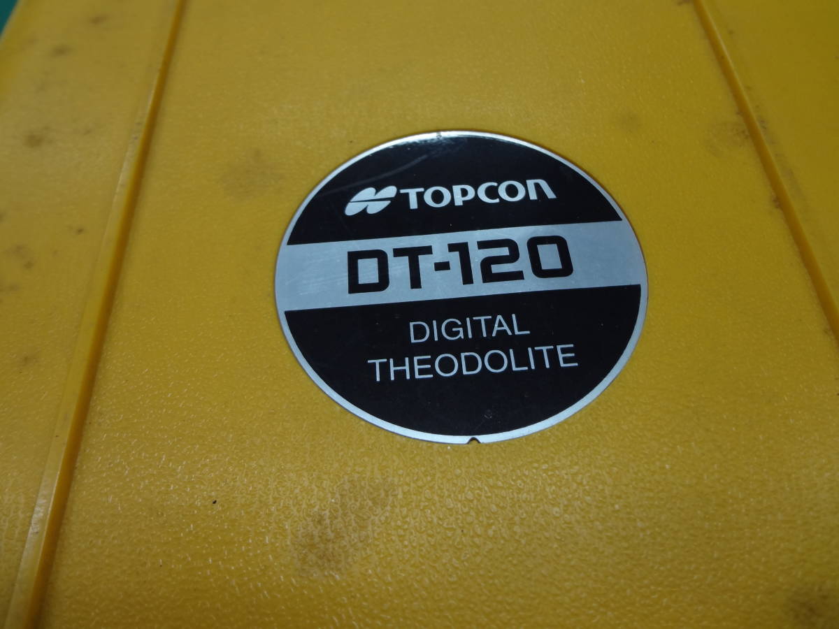 ○TOPCON トプコン デジタルセオドライト DT-120 DT-100シリーズ ○TOPCON トプコン デジタルセオドライト DT-120 DT-100シリーズ